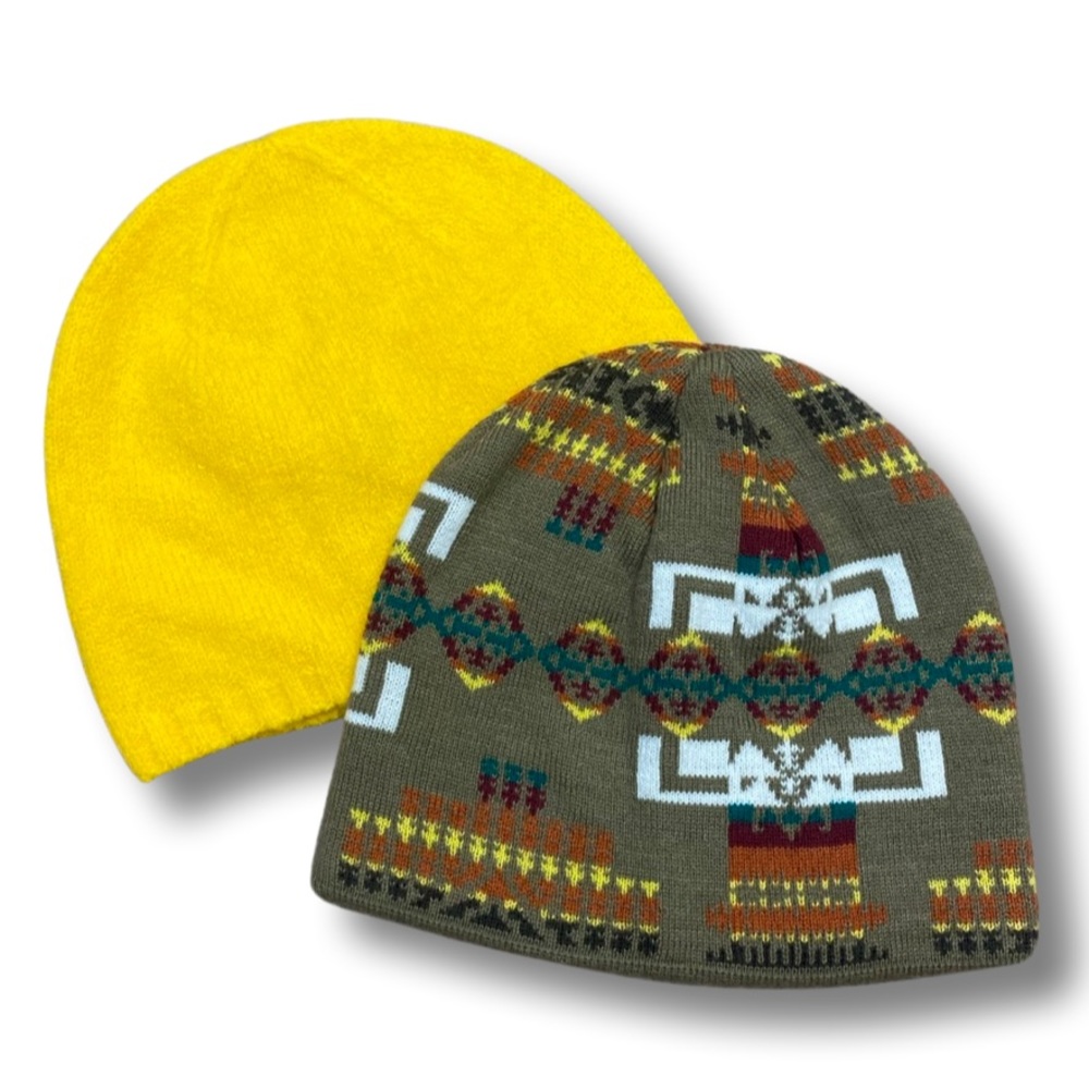 NEW Knit Beanies—Pair of 2